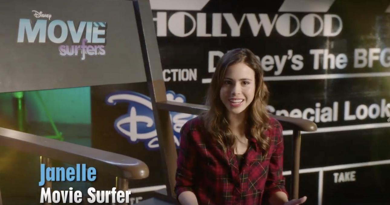 Still of Janelle Marie on Disney Channel Movie Surfers