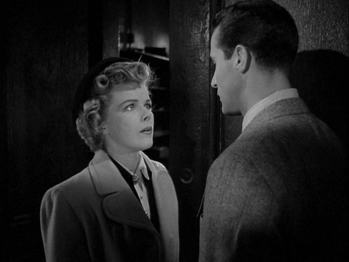 Ricardo Montalban and Sally Forrest in Mystery Street (1950)