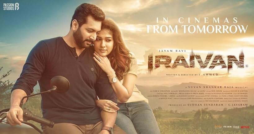 Nayanthara and Jayam Ravi in Iraivan (2023)