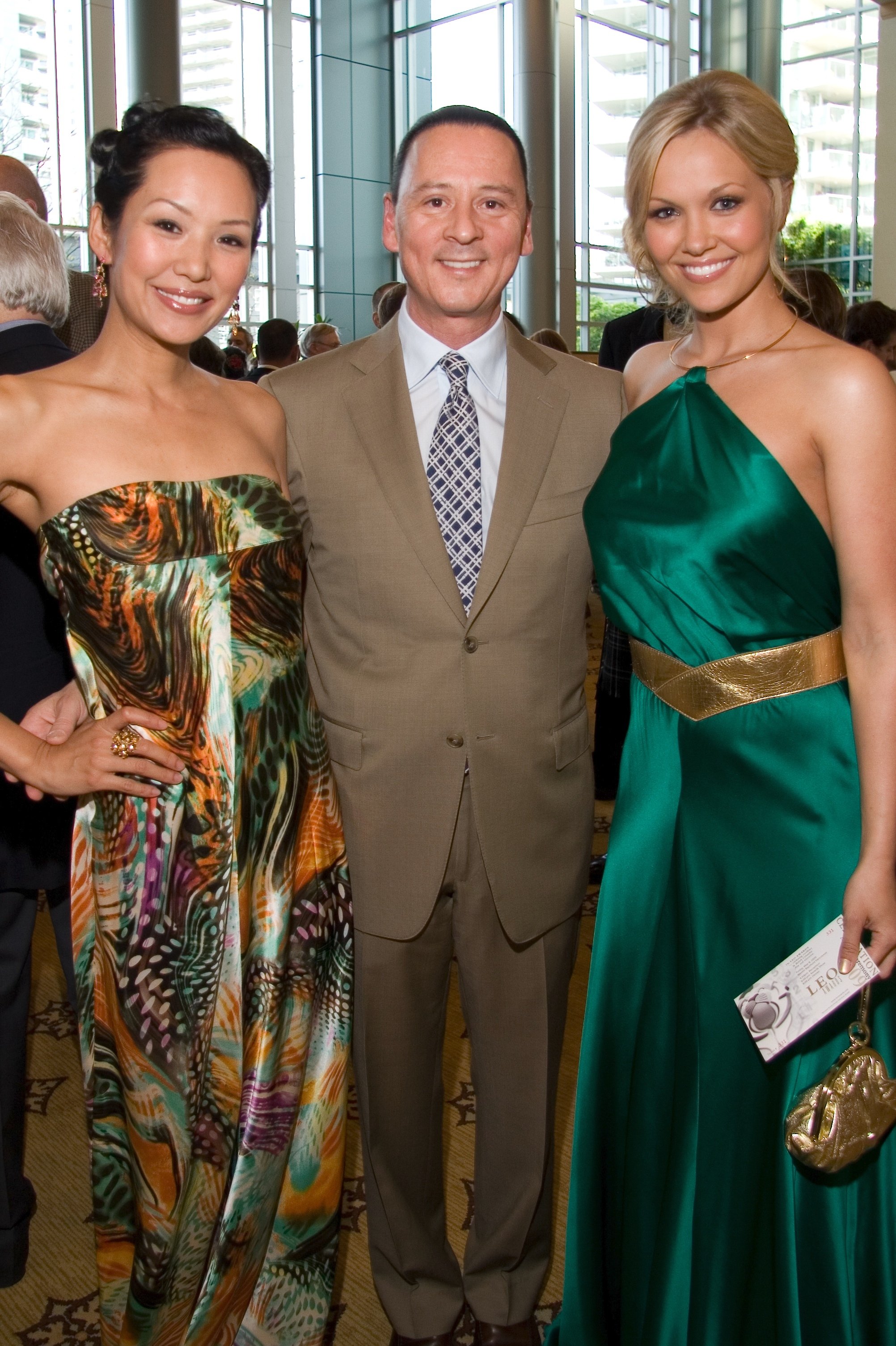 Steph Song, Walter Daroshin & Emilie Ullerup at the 2009 Leo Awards