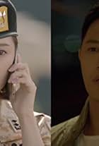 Jin Goo and Kim Ji-won in Descendants of the Sun (2016)