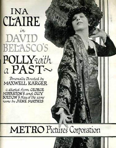 Ina Claire in Polly with a Past (1920)