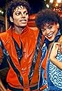 Michael Jackson and Ola Ray in Michael Jackson: Thriller (1983)