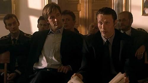 Lars Brygmann and Mads Mikkelsen in Unit One (2000)