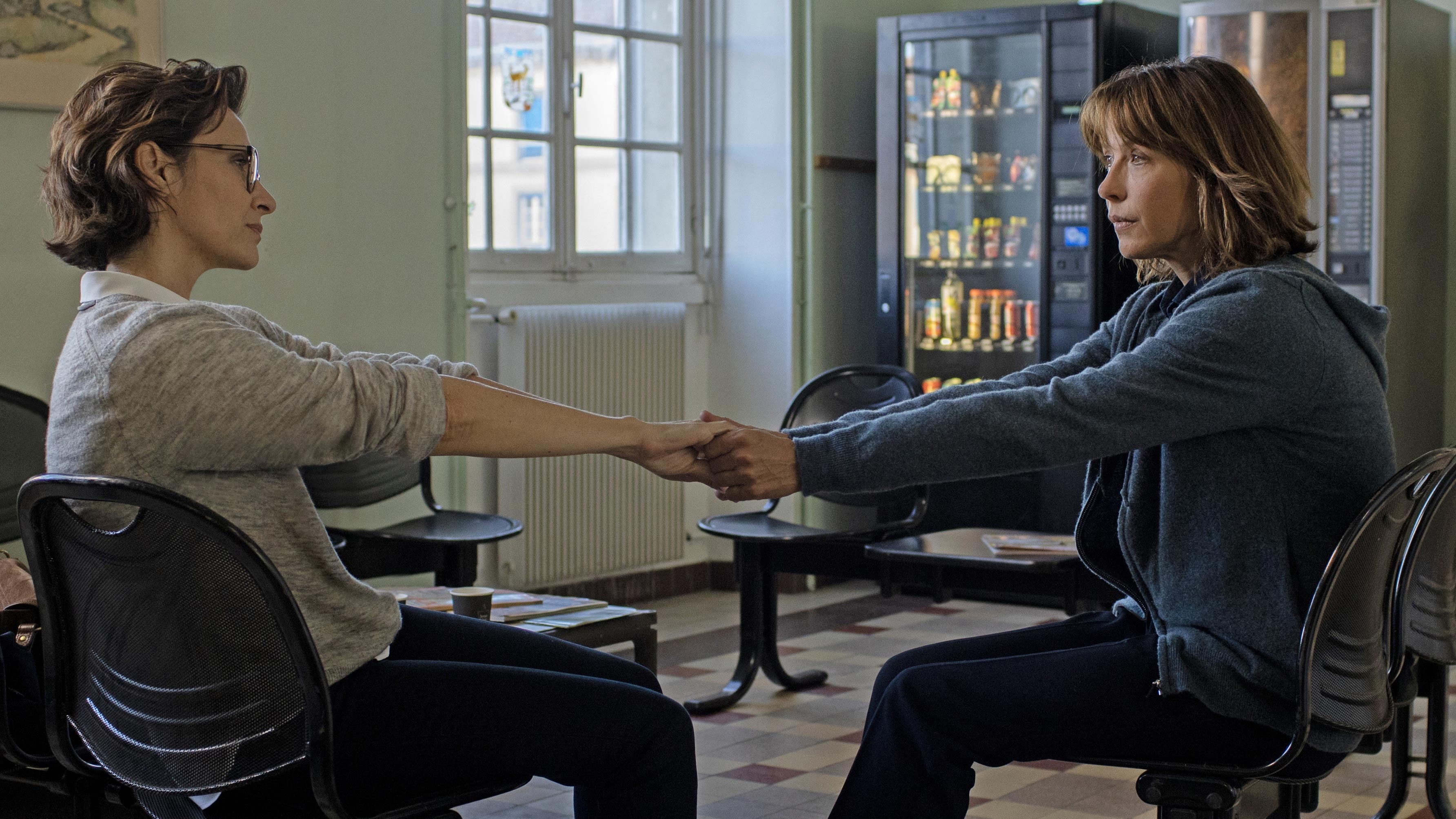 Sophie Marceau and Géraldine Pailhas in Everything Went Fine (2021)