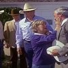 Barbara Bel Geddes, Patrick Duffy, Larry Hagman, Steve Kanaly, and Howard Keel in Dallas (1978)