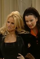 Pamela Anderson and Fran Drescher in The Nanny (1993)