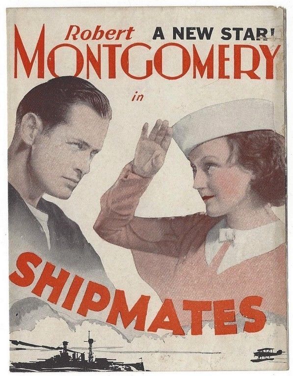 Dorothy Jordan and Robert Montgomery in Shipmates (1931)