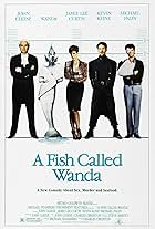 John Cleese, Jamie Lee Curtis, Kevin Kline, and Michael Palin in A Fish Called Wanda (1988)