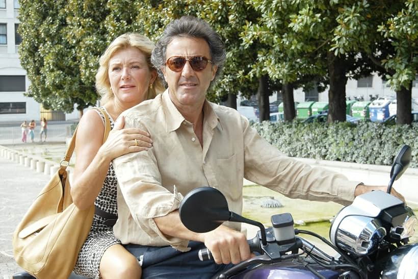 Luca Barbareschi and Jutta Speidel in Donna Roma (2007)