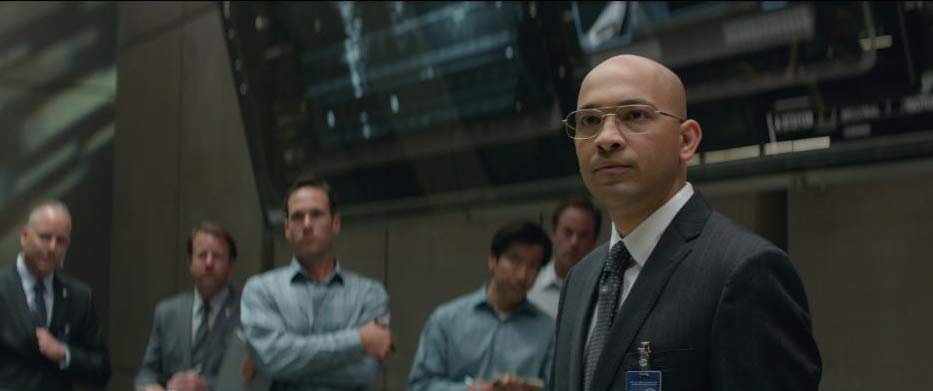 Maximiliano Hernández and Tim Scanlon in Captain America: The Winter Soldier (2014)