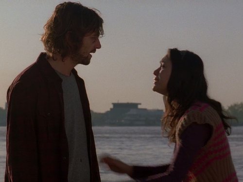 Michiel Huisman and Lucia Micarelli in Treme (2010)