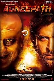 Hrithik Roshan and Sanjay Dutt in Agneepath (2012)