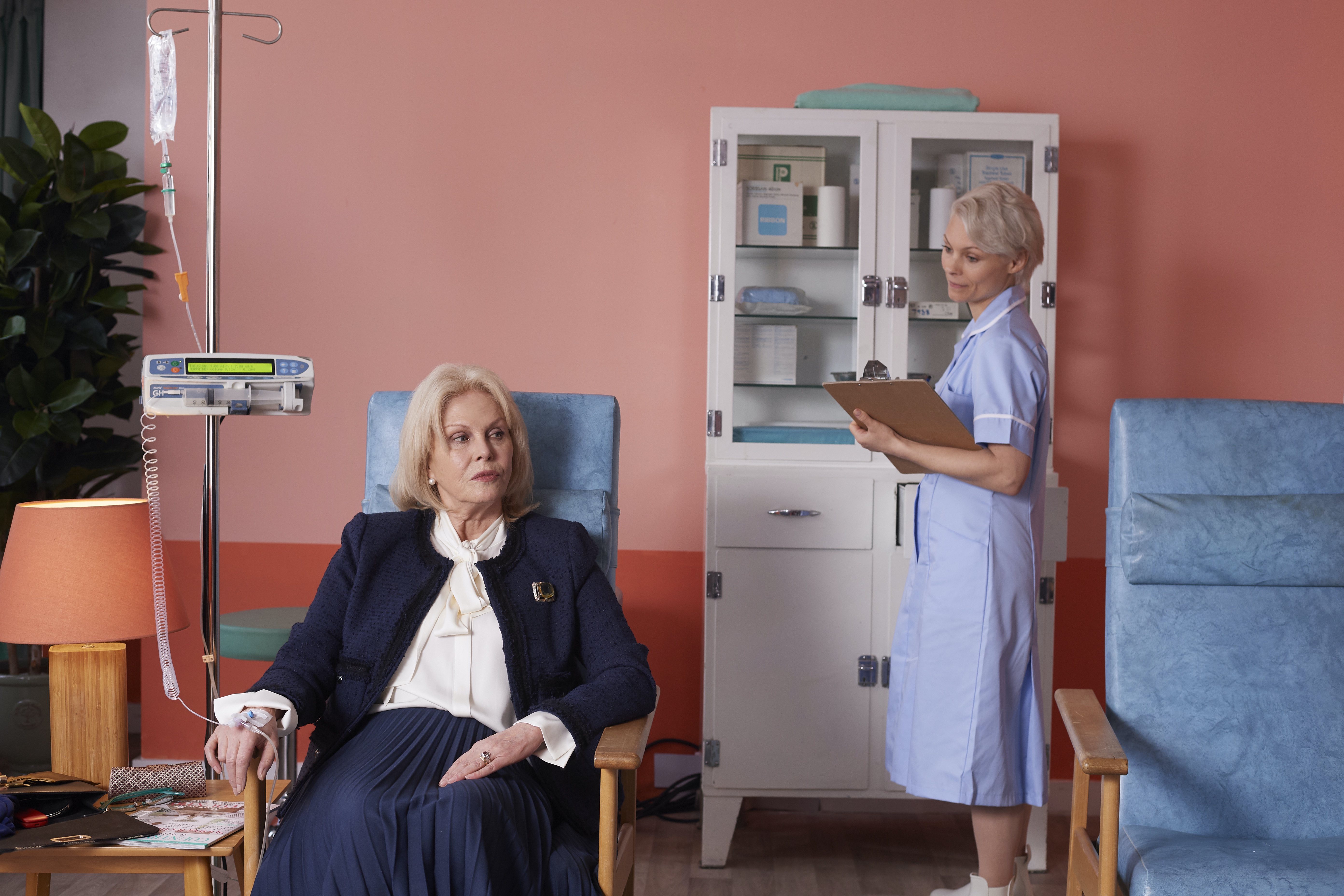 Joanna Lumley, Mika Simmons, and MyAnna Buring in My Week with Maisy (2024)