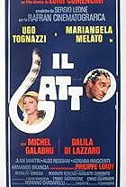 Mariangela Melato and Ugo Tognazzi in The Cat (1977)