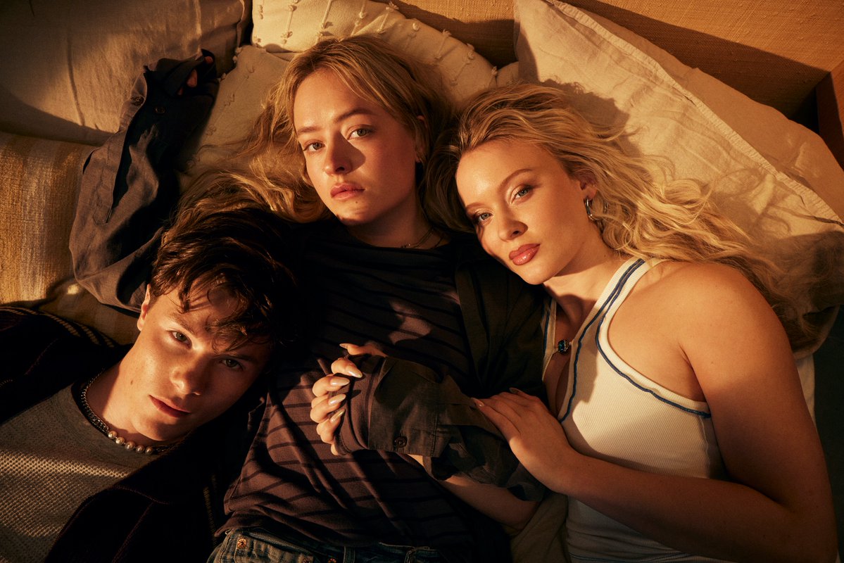 Zara Larsson, Edvin Ryding, and Felicia Maxime in A Part of You (2024)