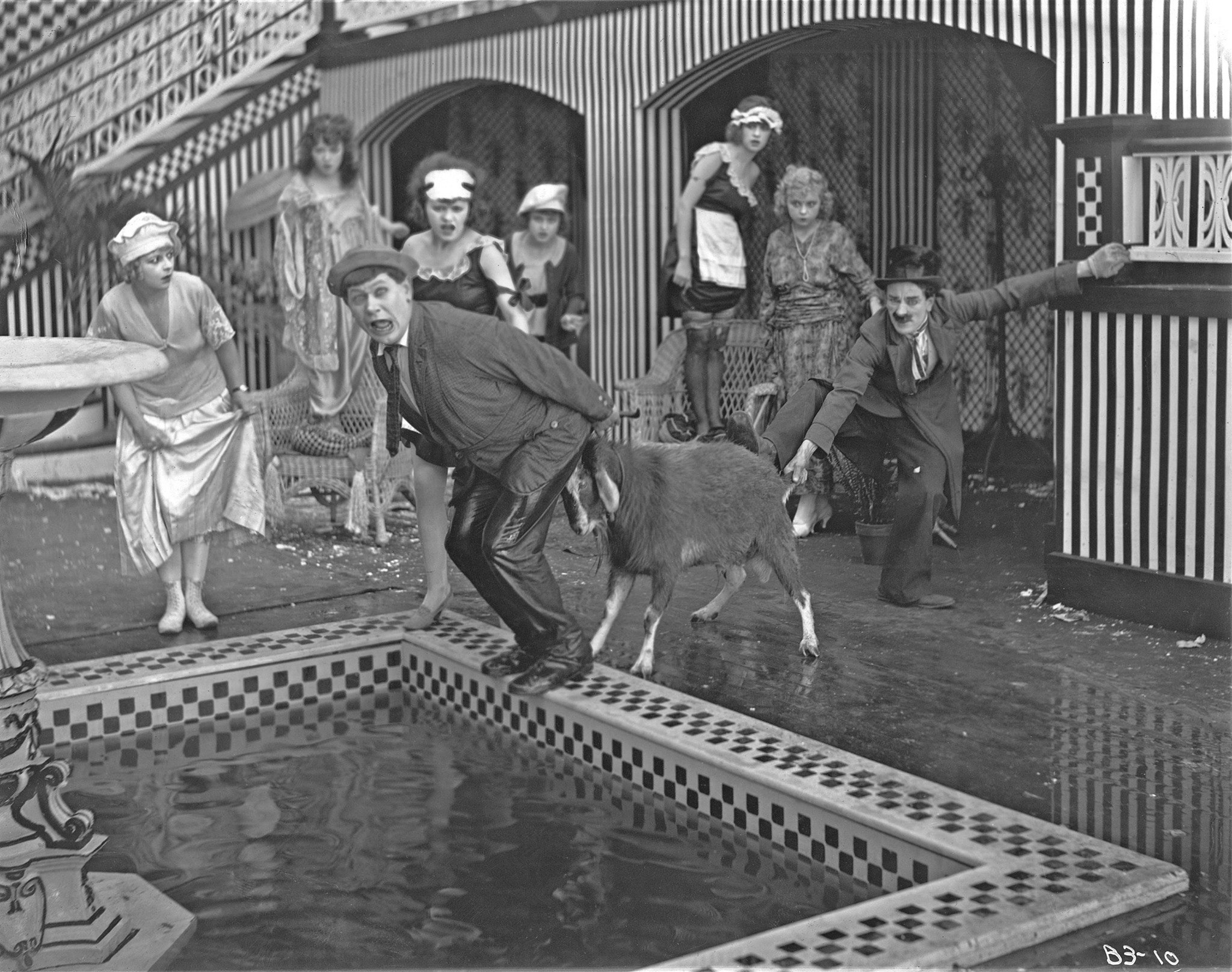 Glen Cavender and Jack Cooper in The Yellow Dog Catcher (1919)