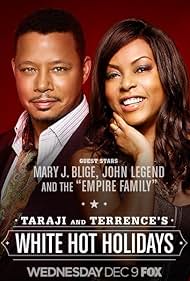 Terrence Howard and Taraji P. Henson in Taraji and Terrence's White Hot Holidays (2015)