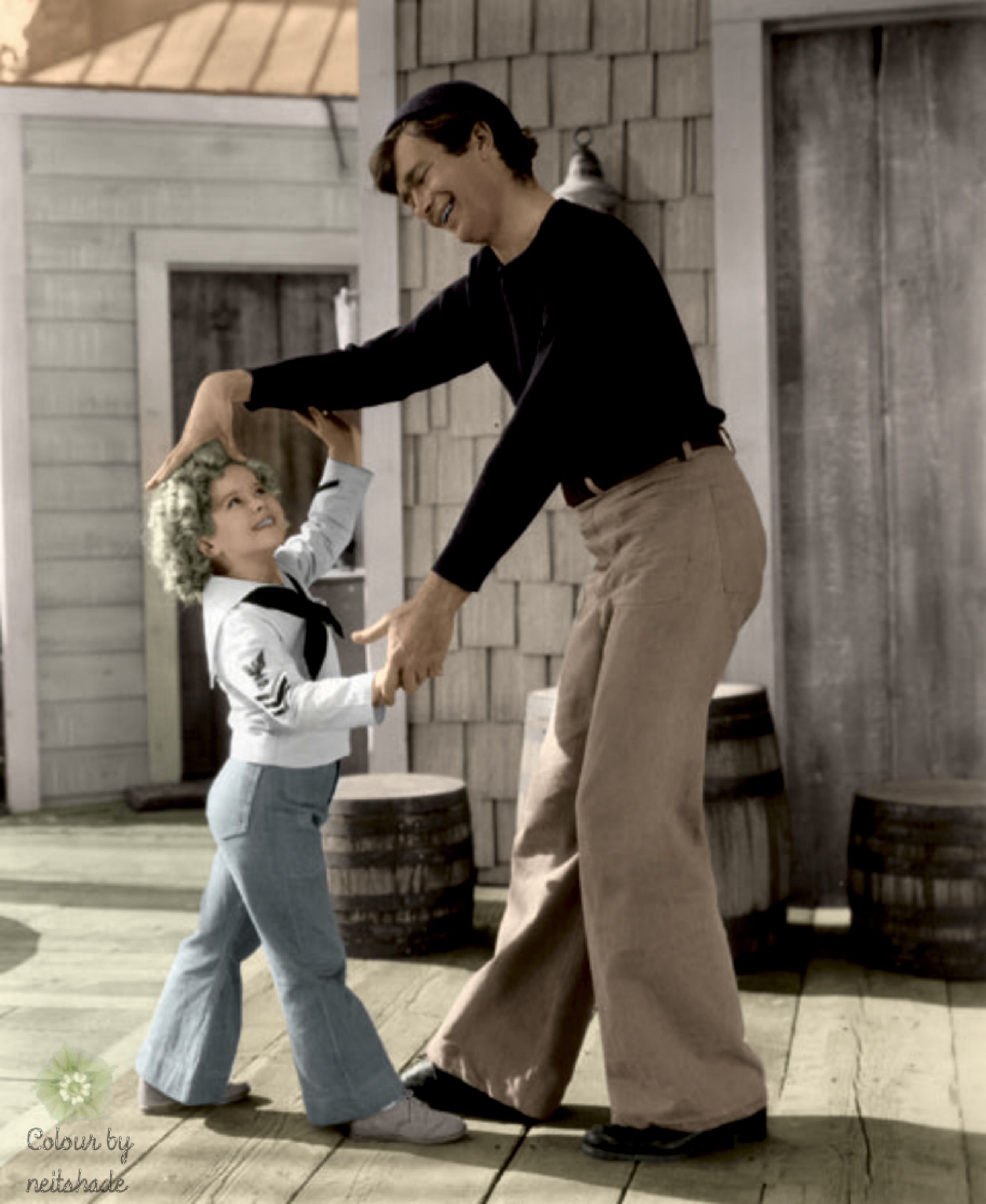 Shirley Temple and Buddy Ebsen in Captain January (1936)