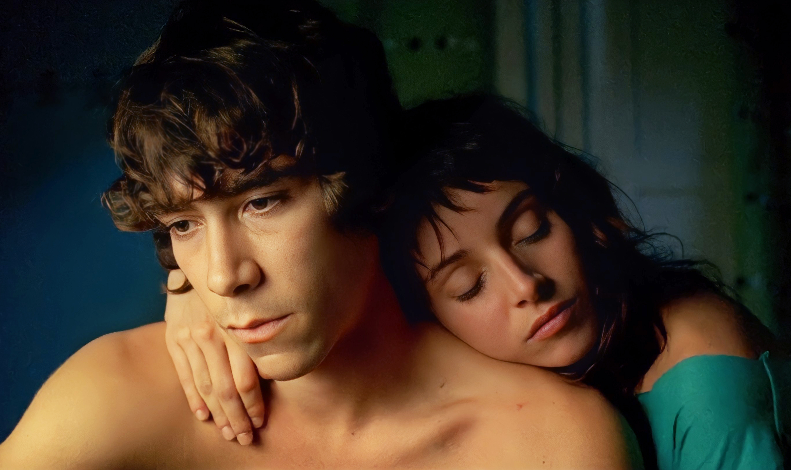 Ingrid Rubio and Óscar Jaenada in Noviembre (2003)