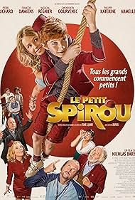 Pierre Richard, Natacha Régnier, Philippe Katerine, François Damiens, Gwendolyn Gourvenec, and Sacha Pinault in Little Spirou (2017)