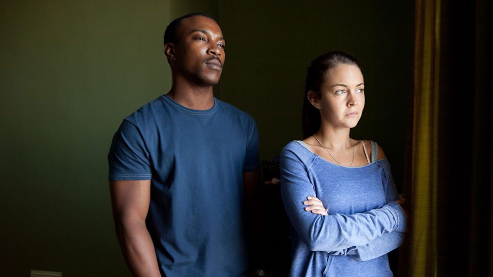 Ashley Walters and Lacey Turner in True Love (2012)