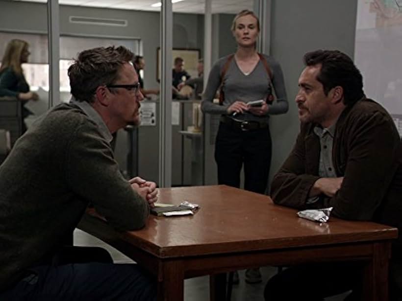 Matthew Lillard, Demián Bichir, and Diane Kruger in The Bridge (2013)