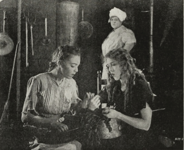 Mary Pickford and Zasu Pitts in A Little Princess (1917)