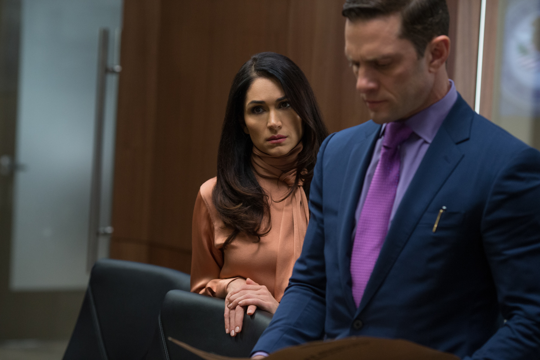 David Fumero and Lela Loren in Power (2014)