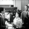 Balbina, Charles Korvin, and Edwin Richfield in Interpol Calling (1959)