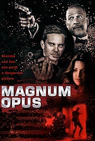 Adam J. Harrington, Clark Johnson, Louise Griffiths, and Pej Vahdat in Magnum Opus (2017)