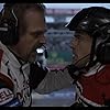 David Harbour and Darren Barnet in Gran Turismo (2023)