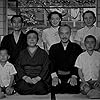 Setsuko Hara, Chieko Higashiyama, Kuniko Miyake, Zen Murase, Chishû Ryû, Isao Shirosawa, and Ichirô Sugai in Bakushû (1951)