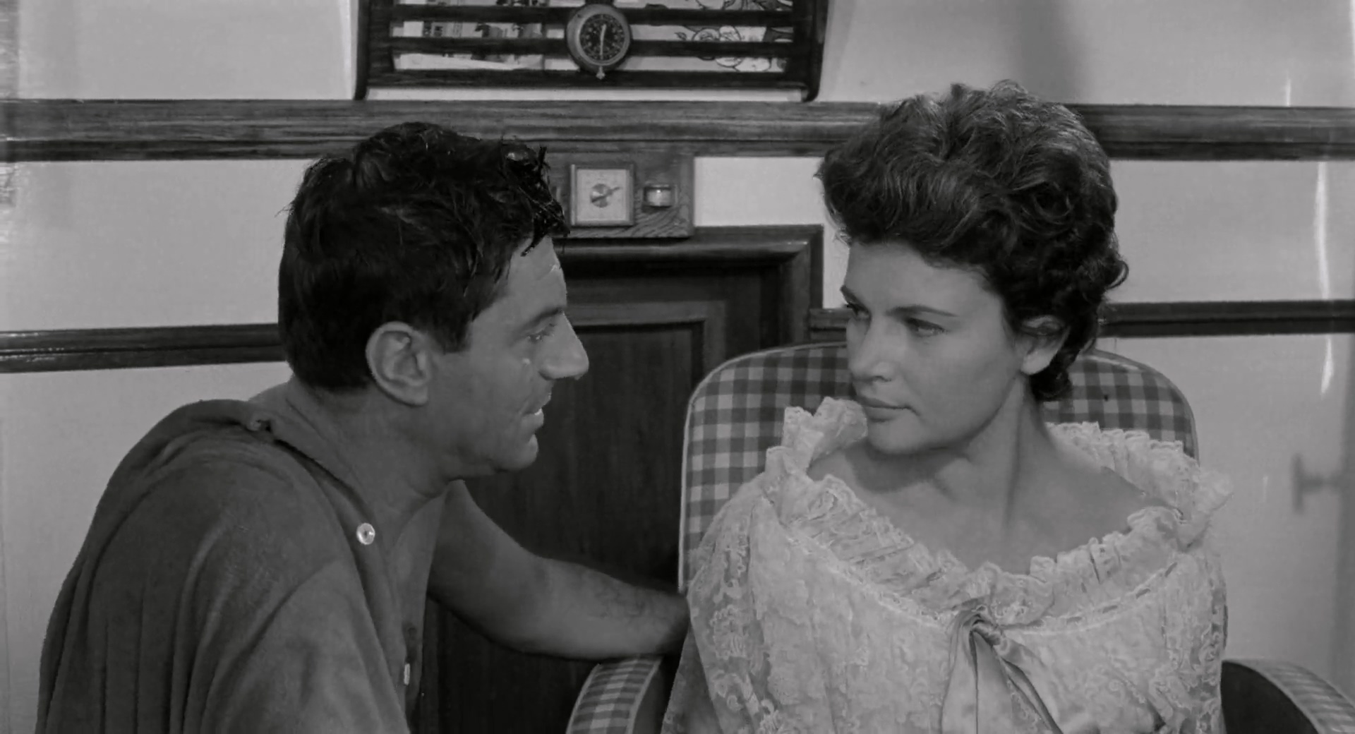 Lelio Luttazzi and Esmeralda Ruspoli in L'Avventura (1960)