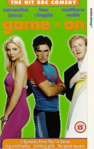 Ben Chaplin, Matthew Cottle, and Samantha Womack in Game-On (1995)