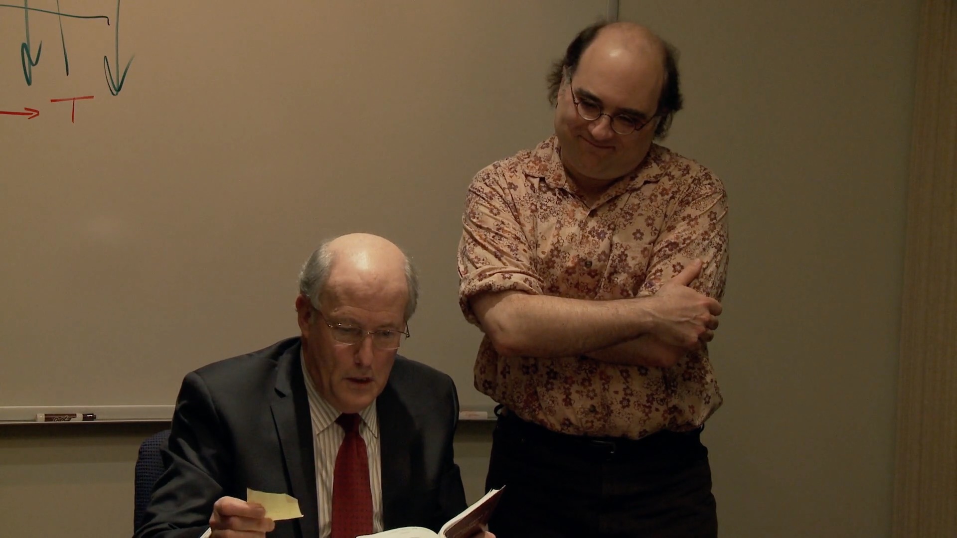 Warren Keith and Josh Kornbluth in Love & Taxes (2015)