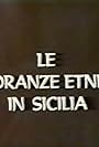 Le minoranze etniche in Sicilia (1982)