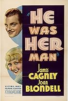 James Cagney and Joan Blondell in He Was Her Man (1934)