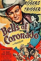 Roy Rogers, Dale Evans, and Trigger in Bells of Coronado (1950)