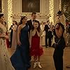 Florence Hall, Mia Lloyd, Vanessa Hudgens, and Ricky Norwood in The Princess Switch: Switched Again (2020)