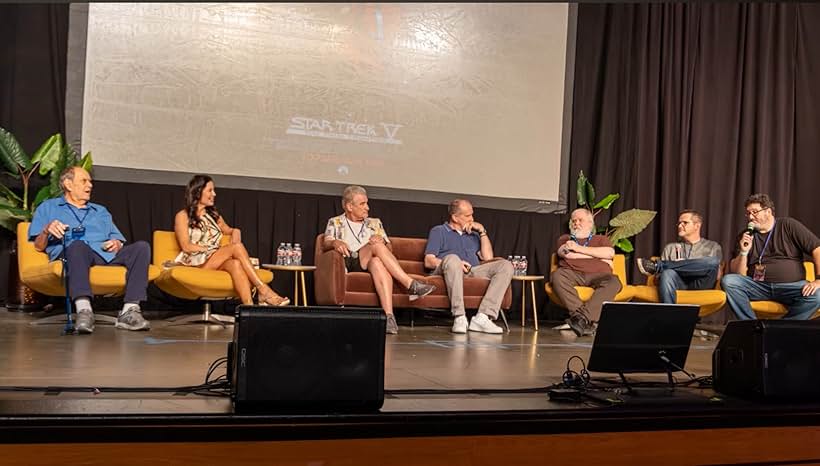 Ralph Winter, Mark A. Altman, Daren Dochterman, Cynthia Gouw, Laurence Luckinbill, Jonathan Simpson, and Ashley E. Miller in Inglorious Treksperts (2018)