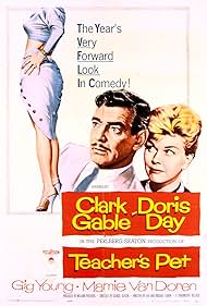 Doris Day and Clark Gable in Teacher's Pet (1958)