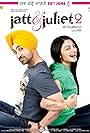 Neeru Bajwa and Diljit Dosanjh in Jatt & Juliet 2 (2013)