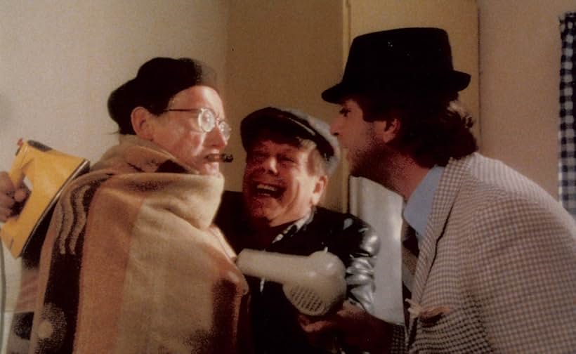 Nils Brandt, Ulf Brunnberg, and Gösta Ekman in The Jonsson Gang & Dynamite Harry (1982)