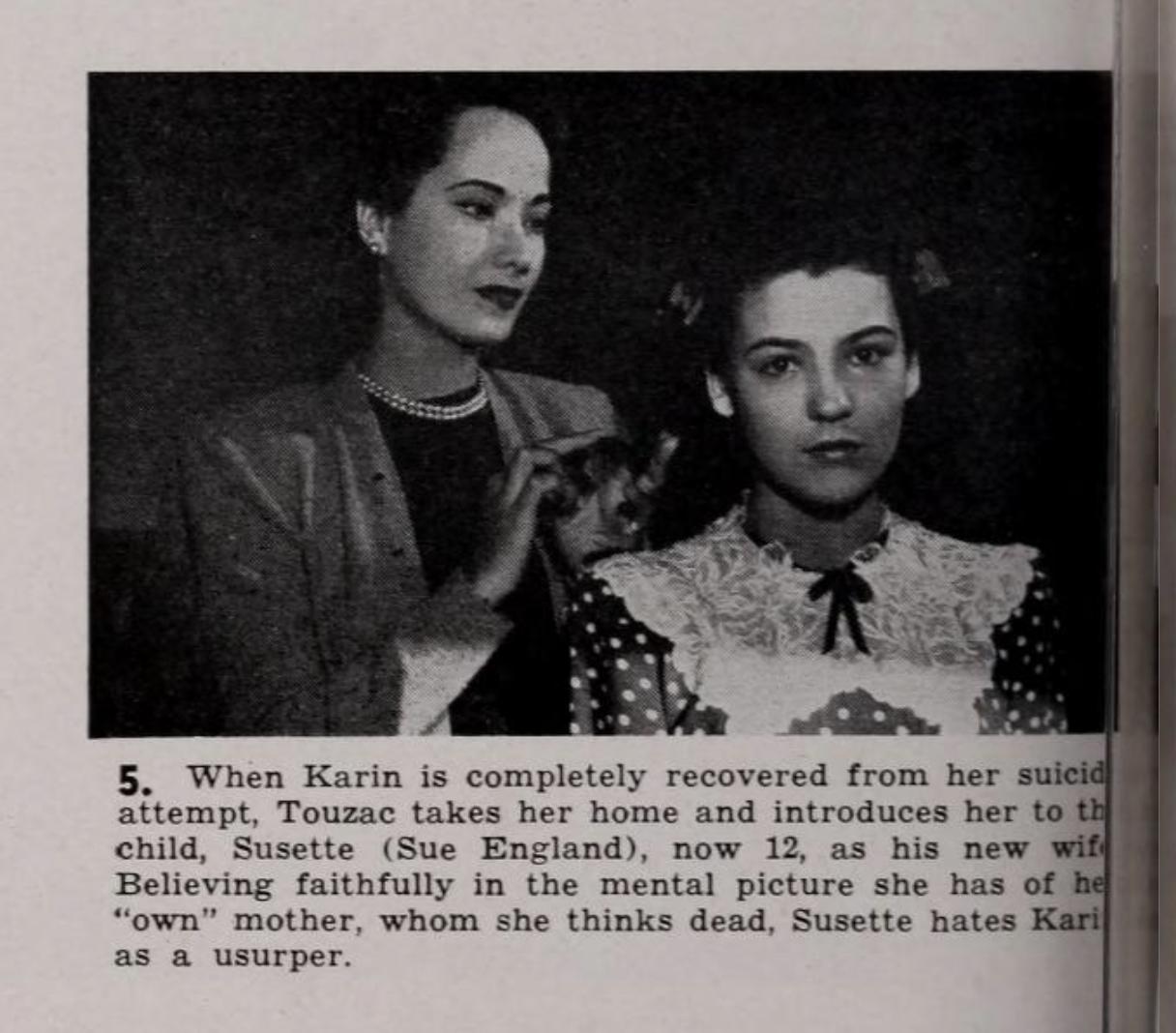 Sue England and Merle Oberon in This Love of Ours (1945)