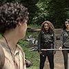 Aliyah Royale, Alexa Mansour, and Nicolas Cantu in The Walking Dead: World Beyond (2020)