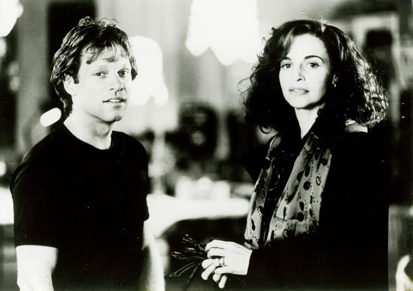 Jon Bon Jovi and Anna Galiena in The Leading Man (1996)