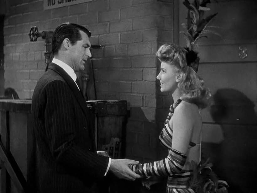 Cary Grant and Janet Blair in Once Upon a Time (1944)