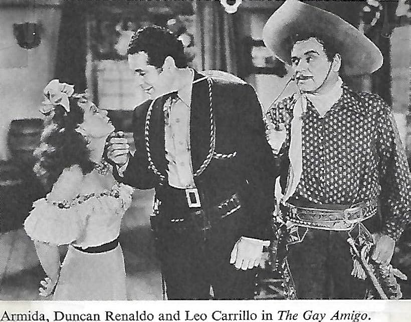 Armida, Leo Carrillo, and Duncan Renaldo in The Gay Amigo (1949)