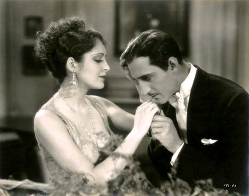 Basil Rathbone and Billie Dove in A Notorious Affair (1930)